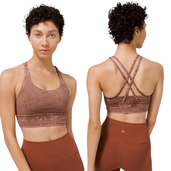 LULULEMON Long Line Energy Sports Bra - Picture 1 of 9